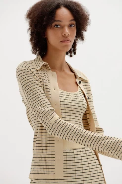 SINKY RIBBED KNIT CARDIGAN 12 SINKY RIBBED KNIT CARDIGAN -Varley Store q2 2445b429 403b 4871 a62d f6e13d560241
