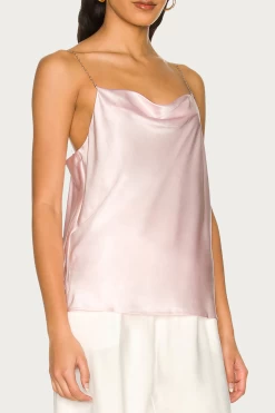 BUSY HEART COWL-NECK SILK-BLEND CAMISOLE -Varley Store q2 34a405c4 d5d4 41c5 9536 931e105e8263
