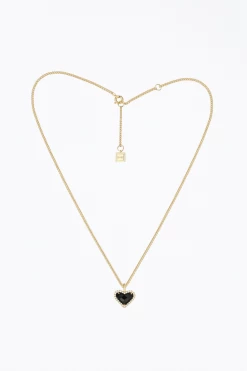 WHITNEY GEMSTONE HEART NECKLACE
