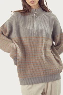 RIBBED HALF-ZIP SWEATER 9 RIBBED HALF-ZIP SWEATER -Varley Store q2 3db558f4 c7ee 46bd 9846 300575a7f53e