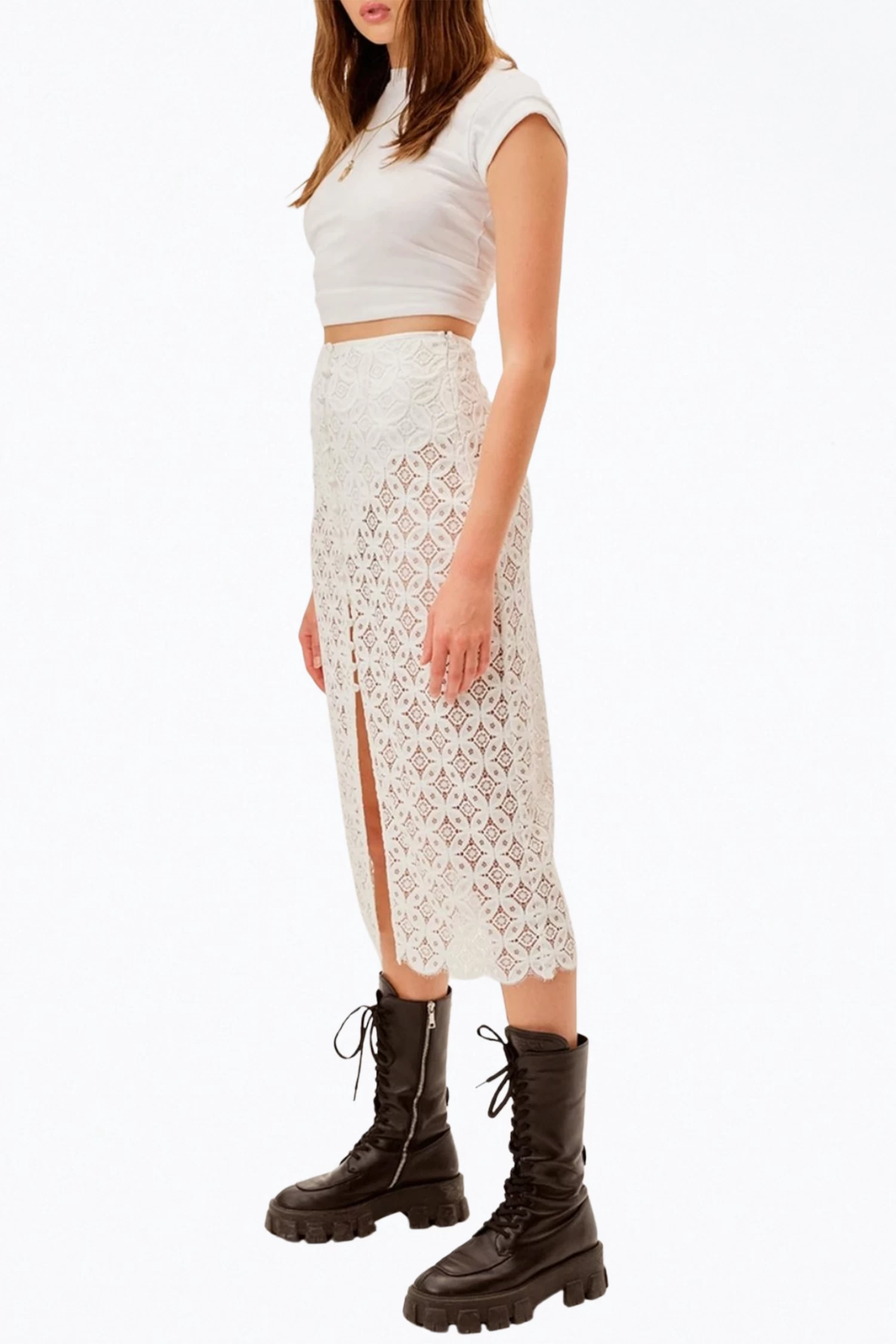 CHARMAINE MIDI SKIRT 4 CHARMAINE MIDI SKIRT - Image 4