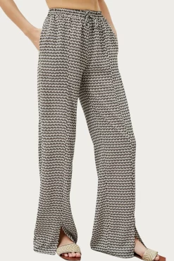 RELAXED SLIT-HEM PRINTED JERSEY PANTS 7 RELAXED SLIT-HEM PRINTED JERSEY PANTS -Varley Store q2 48251d9e 931e 4f48 bb33 93a244ac6988
