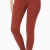 MID-RISE STRETCH-COTTON LEGGINGS