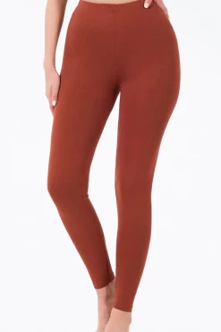 MID-RISE STRETCH-COTTON LEGGINGS
