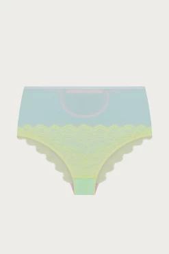 DORA LARSEN EMELIE LACE HIGH WAIST KNICKER