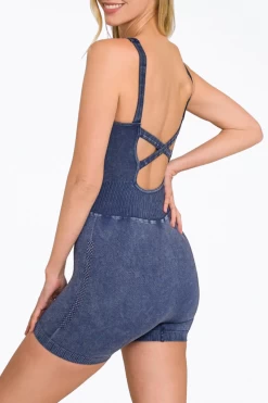 OPEN-BACK STRETCH-JERSEY ROMPER -Varley Store q2 4f4f336c 130a 4593 9171 7e33f98750ad