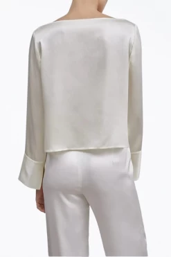 SLASHED CUFF SILK TOP 8 SLASHED CUFF SILK TOP -Varley Store q2 599a5de4 dcce 4b75 b5f6 db4ad062d931