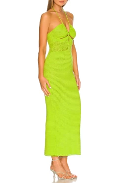 TOPUT CROCHET-KNIT CUTOUT HALTER DRESS -Varley Store q2 5b79550c 47fc 4239 8523 5f5b7d4806de