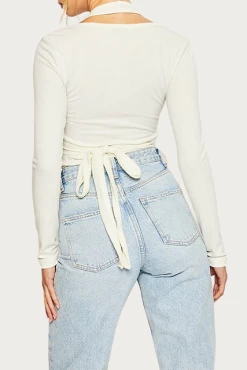 LAYERED HALTERNECK RIBBED-KNIT TOP -Varley Store q2 70b00a7a 60fc 4c34 9c68 c80cc5fc5b4f