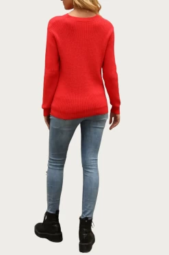 TWO-TONE COLORBLOCK CUTOUT SWEATER 7 TWO-TONE COLORBLOCK CUTOUT SWEATER -Varley Store q2 73690a97 2d66 46bc a359 29625b72872d