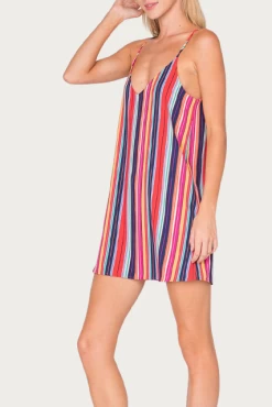 MULTICOLOR STRIPED SLEEVELESS MINI DRESS 6 MULTICOLOR STRIPED SLEEVELESS MINI DRESS -Varley Store q2 7ff1f369 e0e0 4e1f 86df 07f77579b8cb