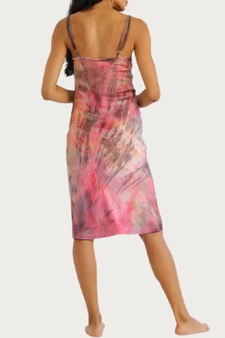 TIE-DYED SILK CHARMEUSE SLIP DRESS -Varley Store q2 8150f18e a5d8 4e3f 9041 4d337897287d