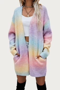 OPEN-FRONT RAINBOW CARDIGAN 6 OPEN-FRONT RAINBOW CARDIGAN -Varley Store q2 81edf889 e7e1 4728 b4e9 09717e5b997a