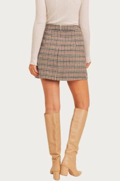 WOOL-BLEND WRAP MINI SKIRT -Varley Store q2 84e1aa17 0f17 4ebd 8543 cd4a9a15810e