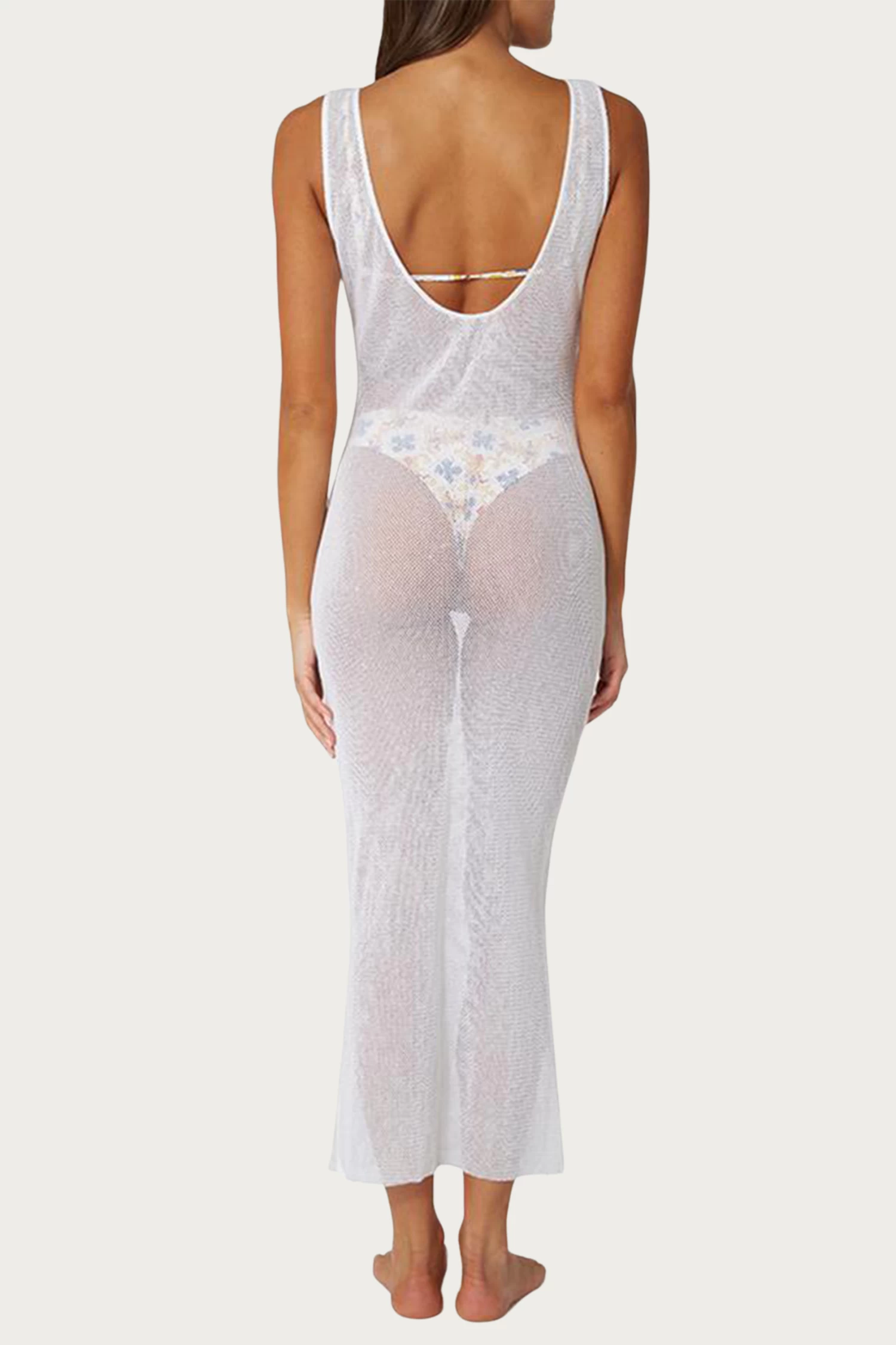 FISHNET MAXI DRESS 3 FISHNET MAXI DRESS - Image 3