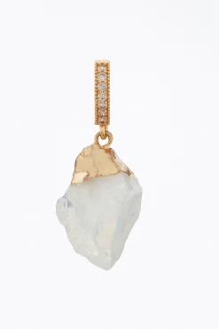 MOONSTONE PAVÉ GEMSTONE PENDANT