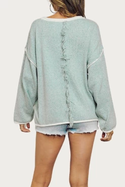 RIBBED-KNIT CREWNECK SWEATER -Varley Store q2 9889b02d 0368 455e 9419 7a7d6e180ec6