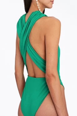 TARA CROSS-FRONT SLINKY JERSEY BODYSUIT -Varley Store q2 98ef3b3d 5f15 4c8b 8267 2fe551b733d9