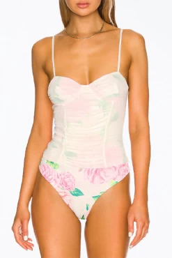 KAT CORSET RUCHED MESH BODYSUIT 7 KAT CORSET RUCHED MESH BODYSUIT -Varley Store q2 a5666d4c 0e60 43c8 853a 3c438511bab6