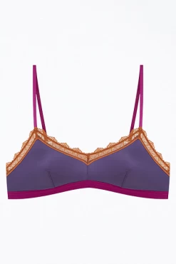 DORA LARSEN ARALIE LACE TRIM SOFT BRA