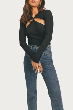 RIBBED OPEN-BACK CUTOUT BODYSUIT -Varley Store q2 b2df47ae 00f2 48aa a78f 39349d2c229c