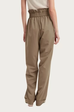 HIGH-RISE STRAIGHT WOOL-BLEND PANTS -Varley Store q2 c230bcf2 7038 448f a7ad 01d76b704dde