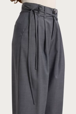 WIDE-LEG BELTED WOOL-BLEND TROUSERS 15 WIDE-LEG BELTED WOOL-BLEND TROUSERS -Varley Store q2 c8d2838c 7fe1 454f ad88 d000586020b0