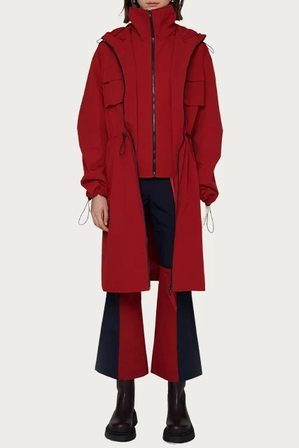 EDITH HOODED LAYERED SHELL PARKA 2 EDITH HOODED LAYERED SHELL PARKA - Image 2