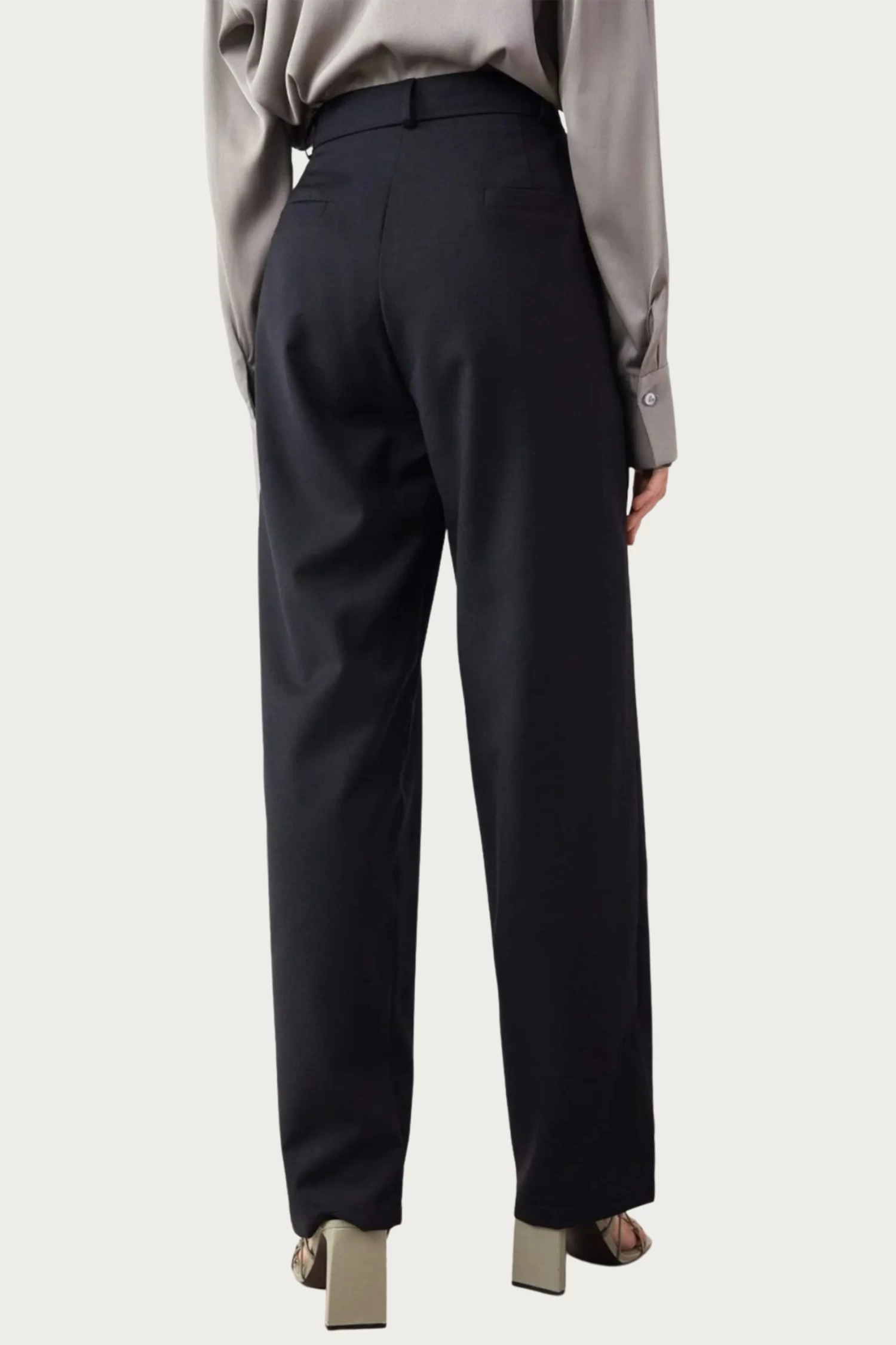 WHITLEY PLEATED TWILL WIDE-LEG PANTS 5 WHITLEY PLEATED TWILL WIDE-LEG PANTS - Image 5