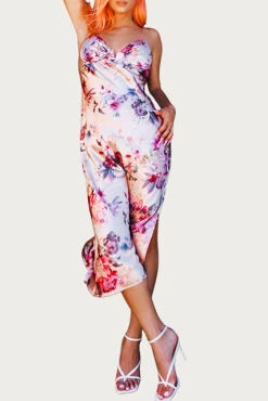 FLORAL SATIN BUSTIER SLIP DRESS -Varley Store q2 e07e70b6 d862 4b2f 84d0 132d2f492c4c