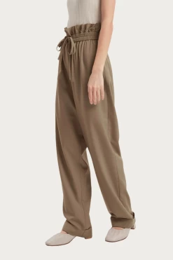 HIGH-RISE STRAIGHT WOOL-BLEND PANTS -Varley Store q2 e3ca8849 581d 45ff ab93 5cd1c35faa89