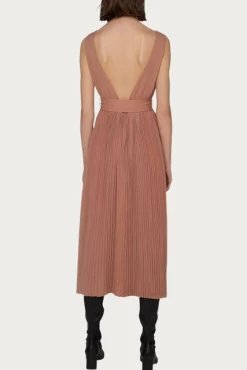 ROWAN BELTED PLEATED CHIFFON MIDI DRESS 7 ROWAN BELTED PLEATED CHIFFON MIDI DRESS -Varley Store q2 f0ee968c e223 4565 8c05 b9de15f87a81