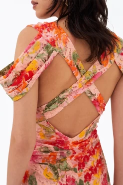 BETH FLORAL CORDED LACE MIDI DRESS -Varley Store q2 f4bba6c6 d782 41a3 85d0 c709ad2487b9