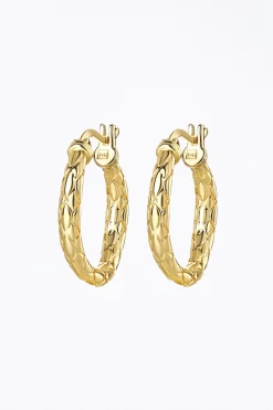 SNAKESKIN HOOPS