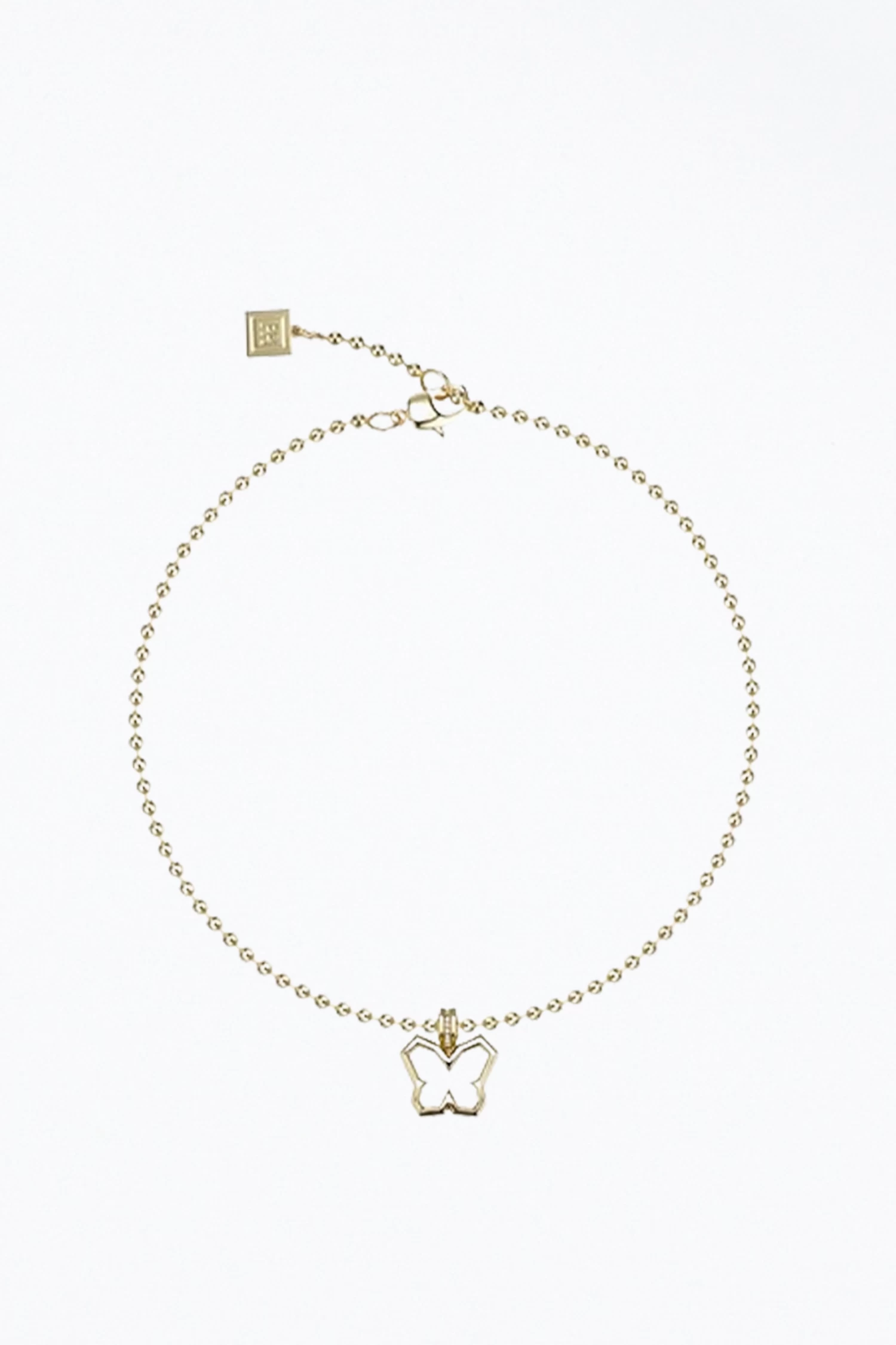 Y2K BUTTERFLY CHARM NECKLACE 1 Y2K BUTTERFLY CHARM NECKLACE