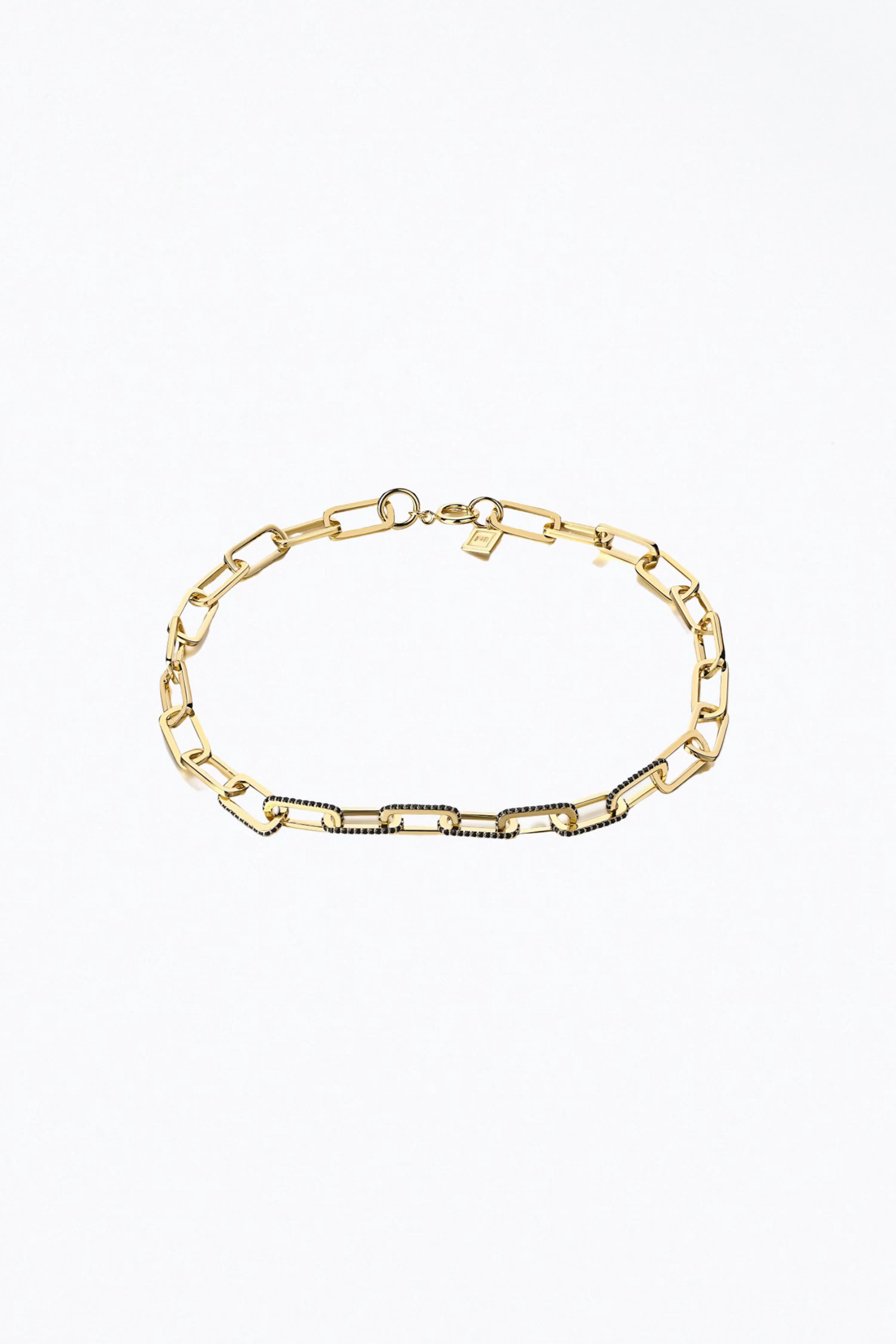 DYLAN GEMSTONE LINK NECKLACE 1 DYLAN GEMSTONE LINK NECKLACE