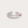 Luv AJ PAVE AMALFI EAR CUFF