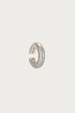 Luv AJ PAVE AMALFI EAR CUFF -Varley Store sc2